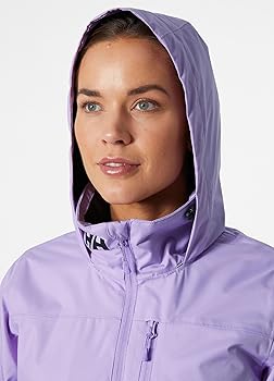 ジャケット・アウター UTILITY HOODED JACKET LIGHT PURPLE M Helly-Hansen Women's Standard Crew Hooded Midlayer Jacket